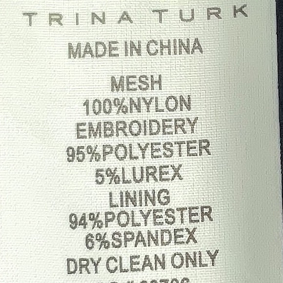 Trina Turk Johanna Embroidered Sequin Mini Off the Shoulder Dress Size 4 NWT - Picture 7 of 8